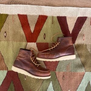 Redwing heritage mix toe boots